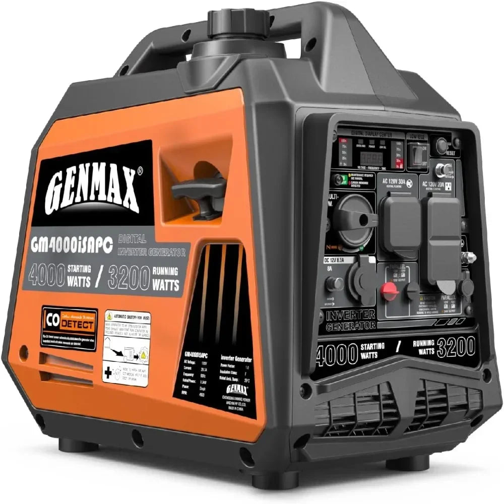 Generator，EPA Compliant, Eco-Mode Feature, Ultra Lightweight for Backup Home Use & Camping