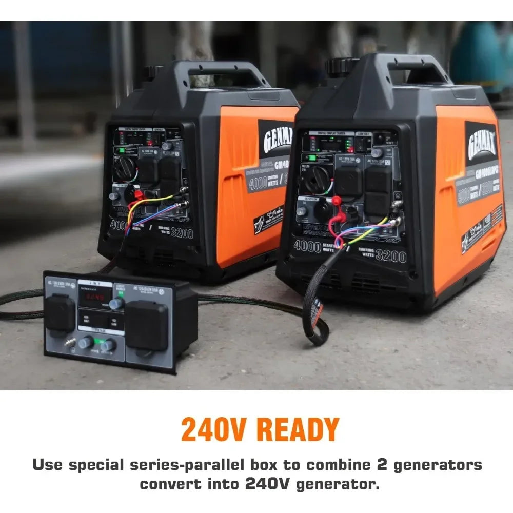 Generator，EPA Compliant, Eco-Mode Feature, Ultra Lightweight for Backup Home Use & Camping